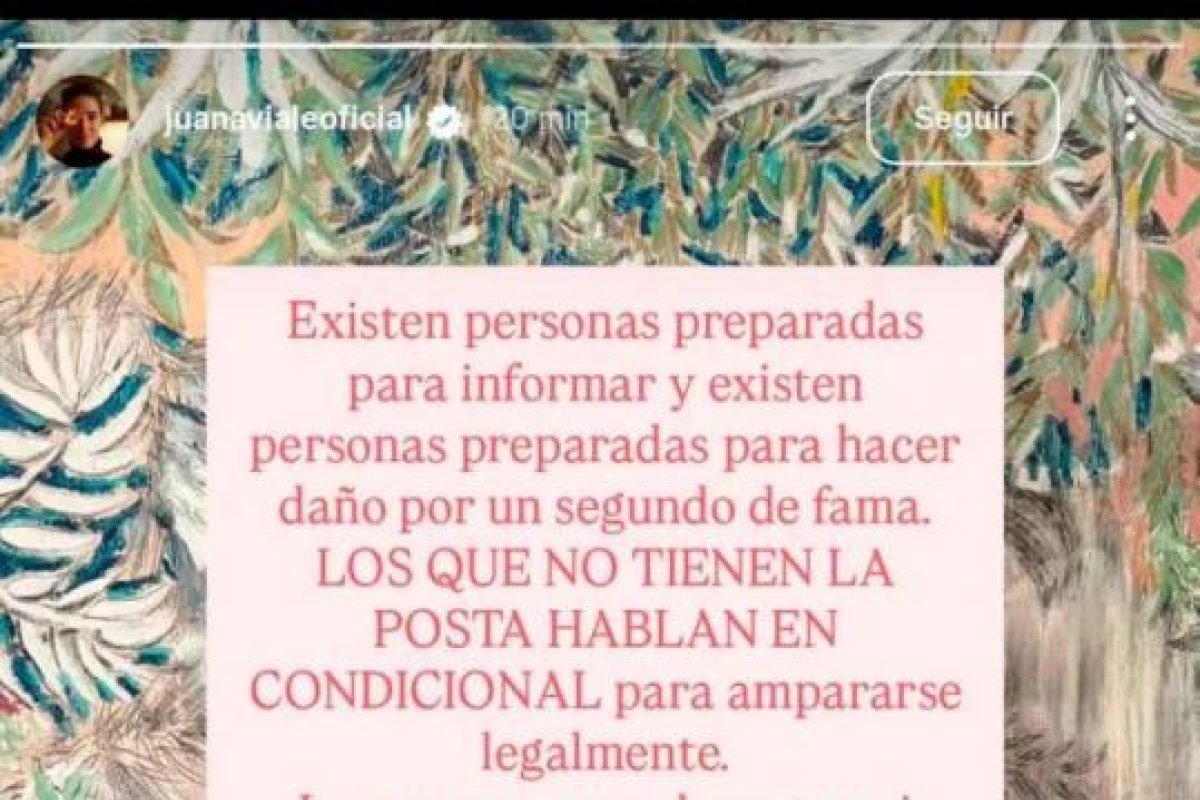 Juana Viale aclara rumores sobre su relación con Mauricio Macri