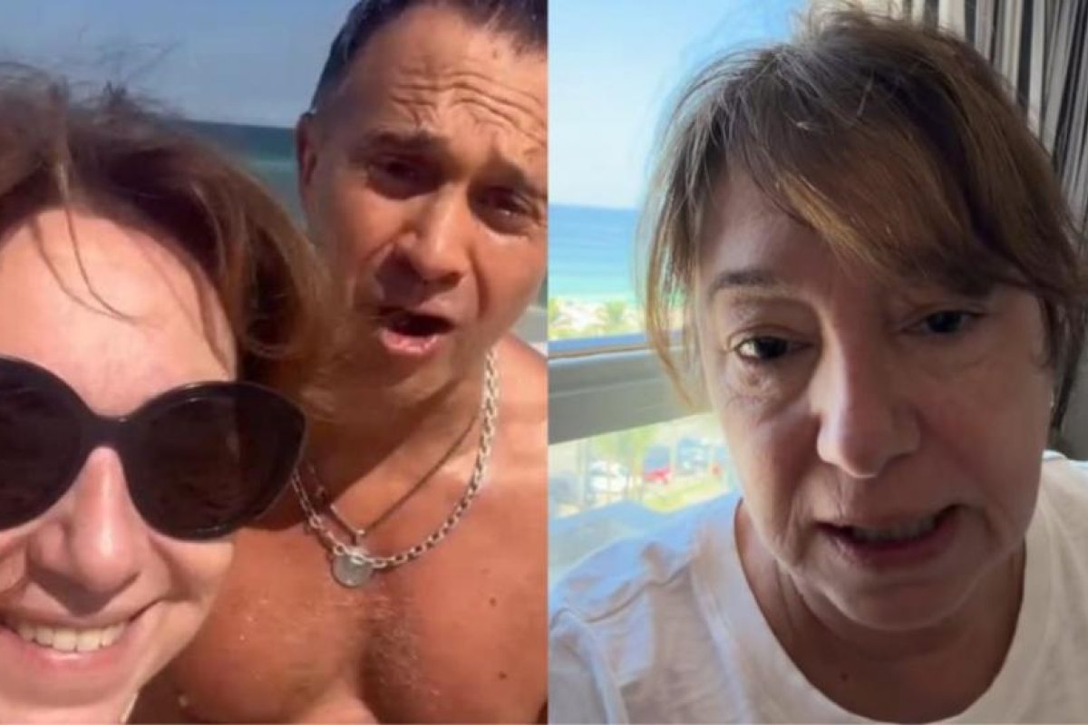 Incidente en Brasil: Bochi, esposa de Sergio Lapegüe, pierde su celular en el mar