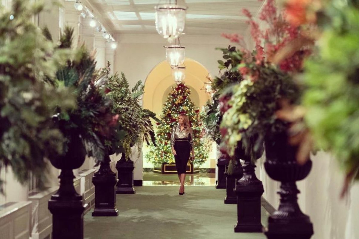 Así se prepara la última Navidad de los Trump en la Casa Blanca