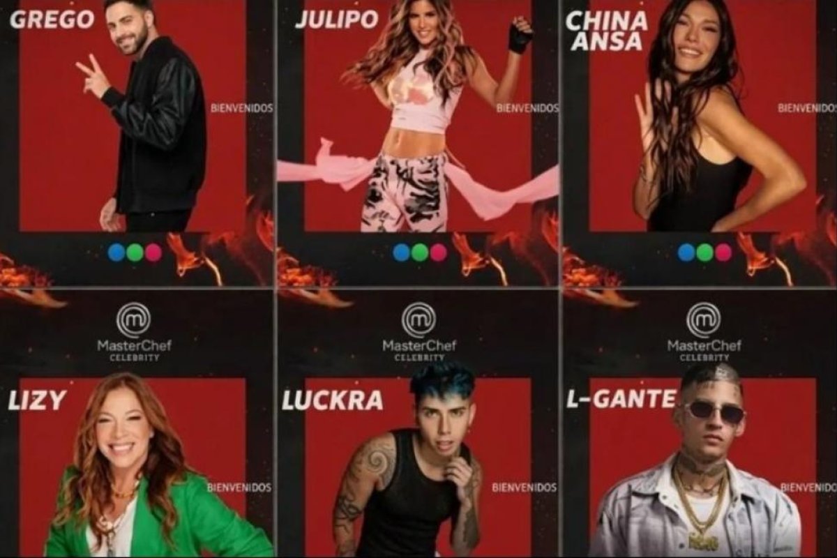Rumores de romance en MasterChef Celebrity entre Luck Ra y Julieta Poggio