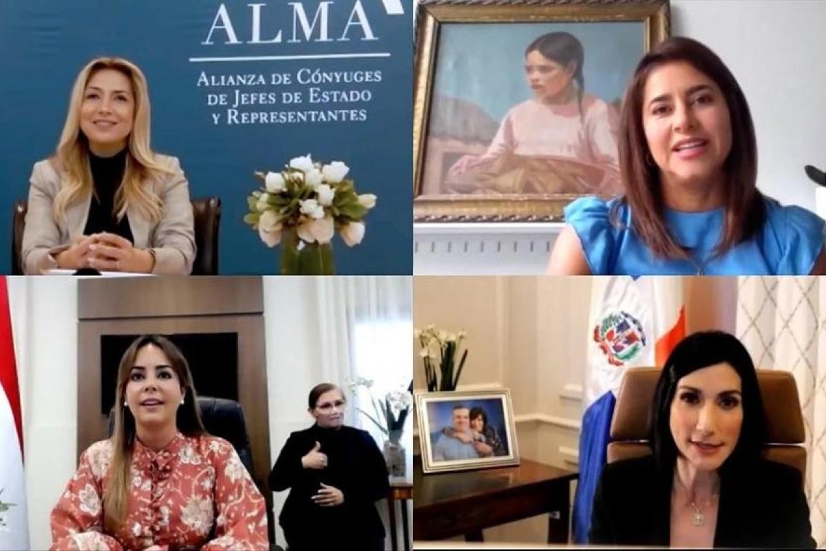 Yañez presidió un encuentro sobre la violencia hacia la primera infancia, en tiempos de pandemia