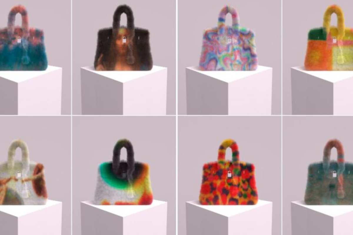 Hermès demanda a un artista que creó una serie de NFT por "apropiarse" de sus icónicos bolsos Birkin