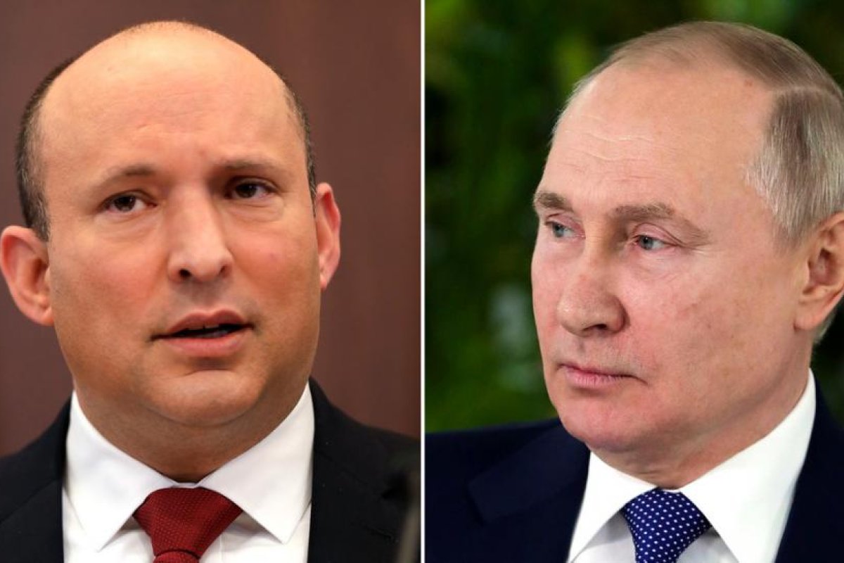 Putin se reúne con el primer ministro israelí en Moscú para discutir la situación en Ucrania