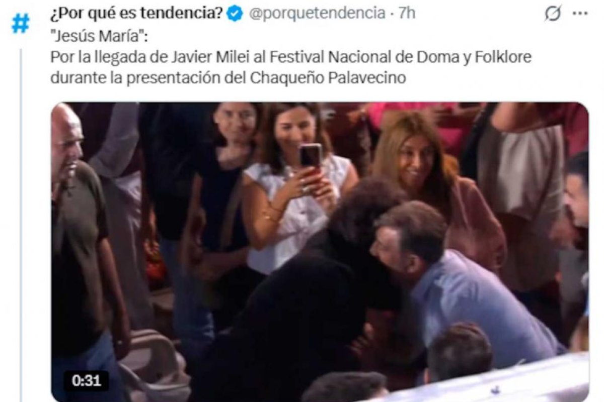 Lali Espósito reacciona tras la actuación de Milei en el Festival Jesús María