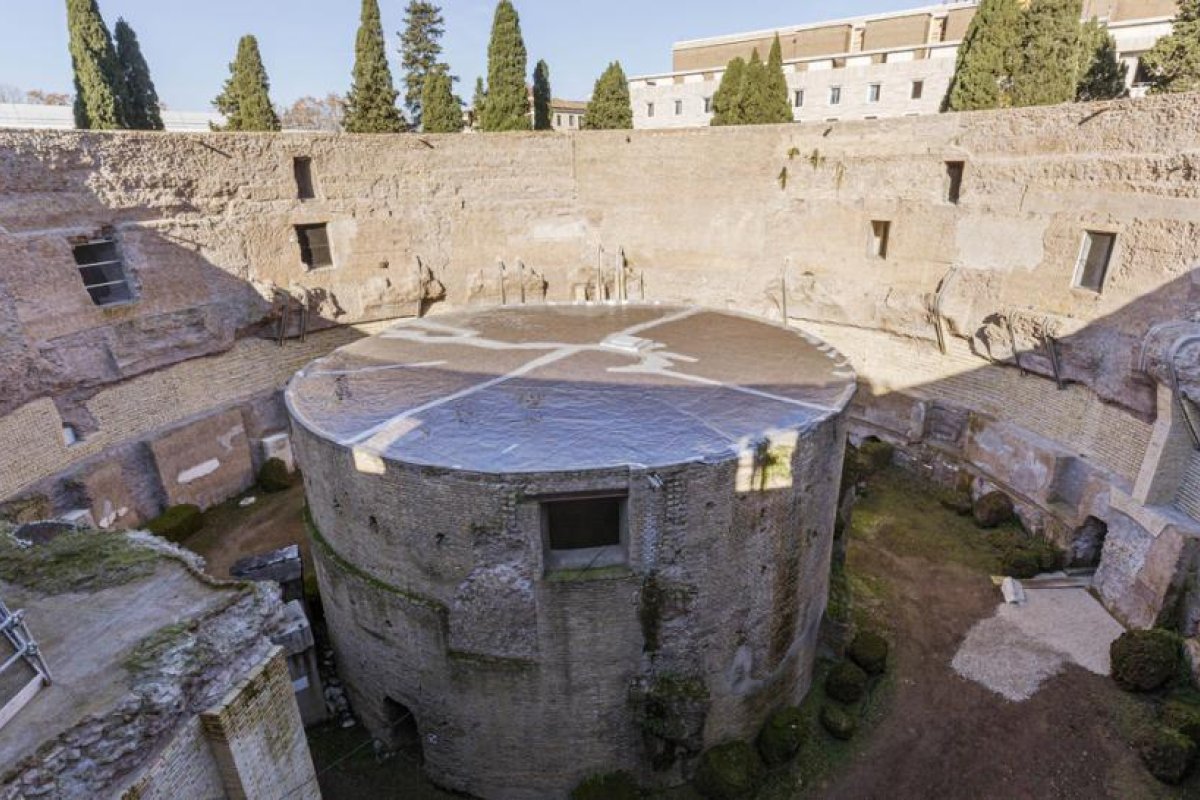 Termina la restauración del mausoleo de Augusto en Roma