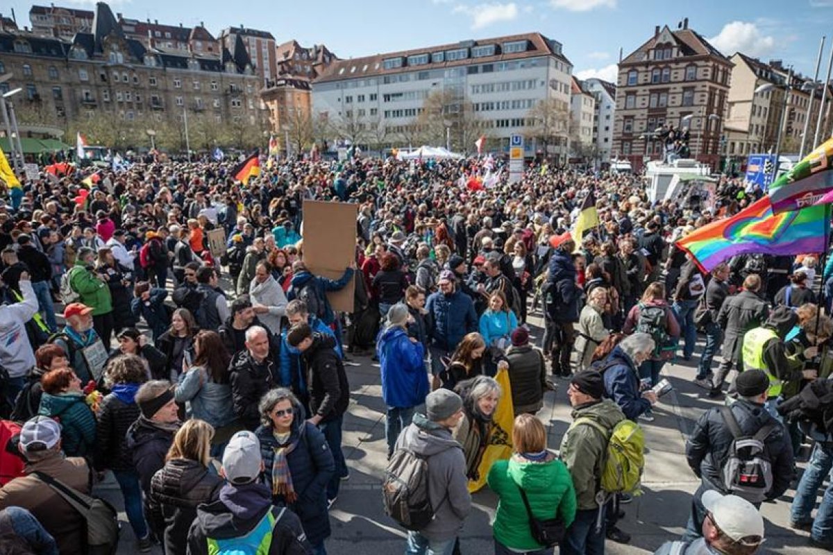 Nuevas protestas en Alemania contra las restricciones por la tercera ola