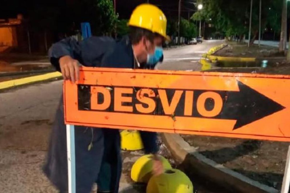 Destacan el funcionamiento del sistema de desagües de la ciudad