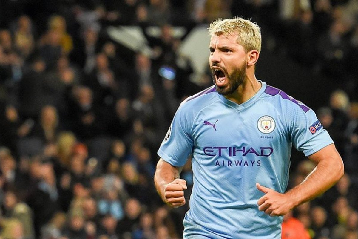 Agüero se despide del Manchester City en la Premier League