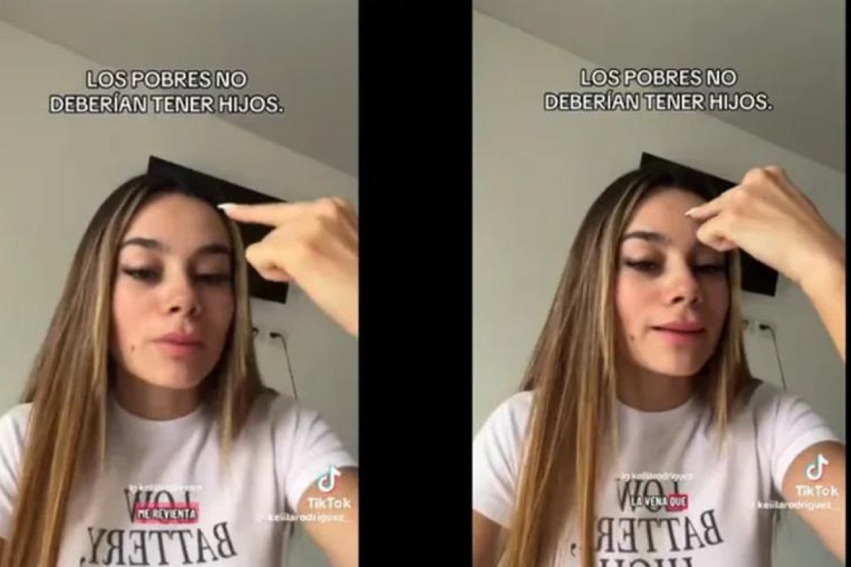 Controversia en redes: tiktoker afirma que "los pobres no deben ser padres"