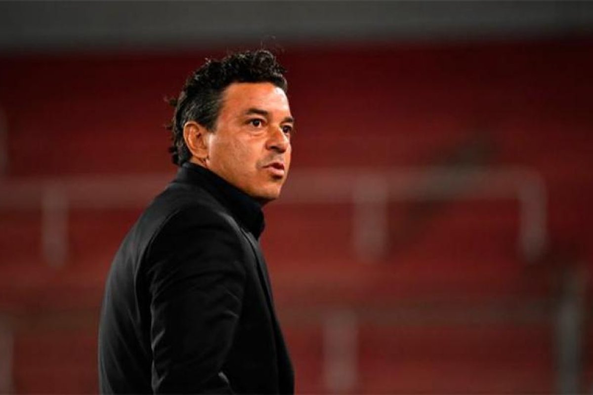 Gallardo: "En el primer tiempo sufrimos porque Nacho Fernández estaba tocado"