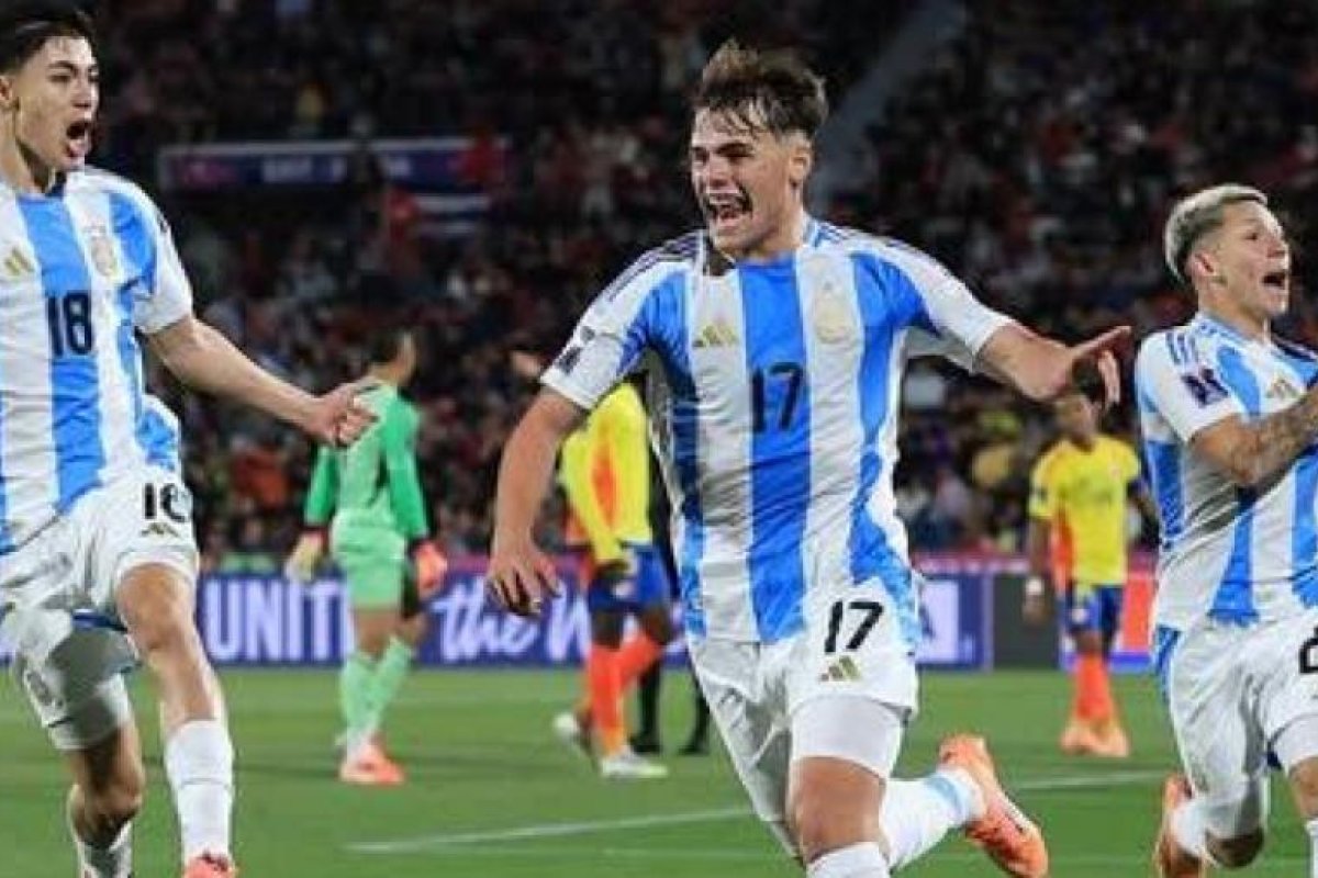 Argentina Sub-20 vence a Colombia y clasifica a la final del Mundial