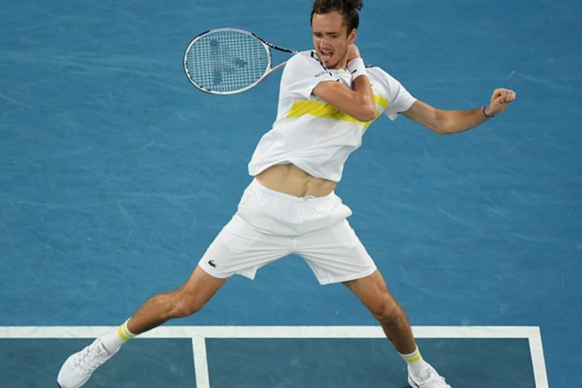 El ruso Medvedev es finalista del Abierto de Australia