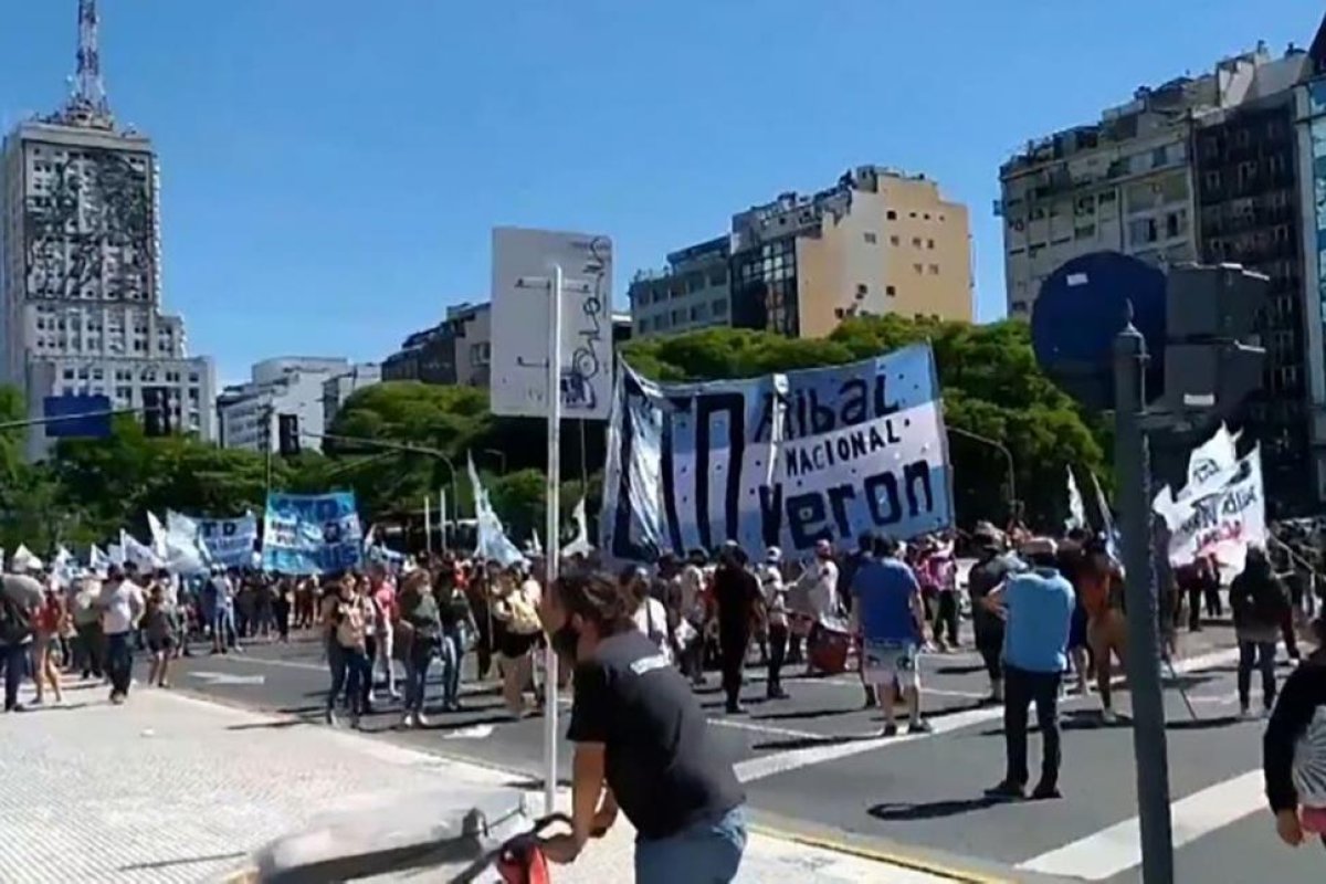 El kirchnerismo se movilizó en apoyo a Amado Boudou y contra la Corte Suprema
