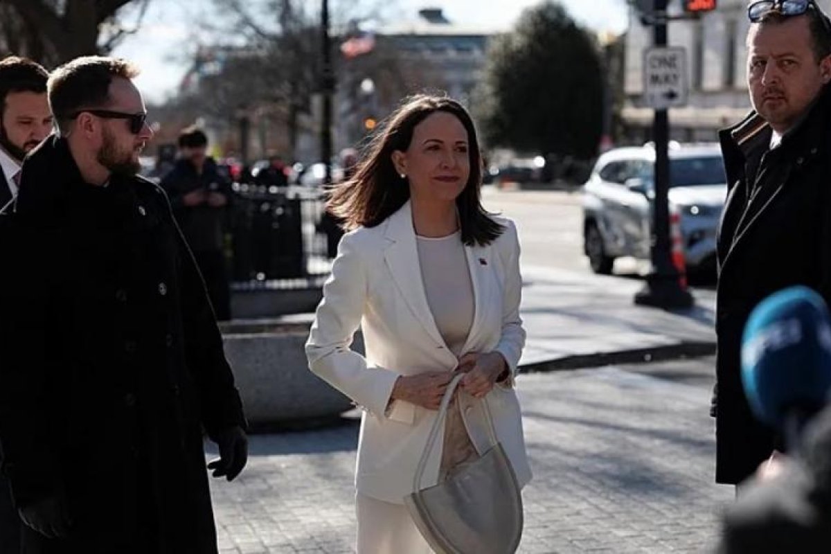 María Corina Machado se reúne con Donald Trump para abordar Venezuela