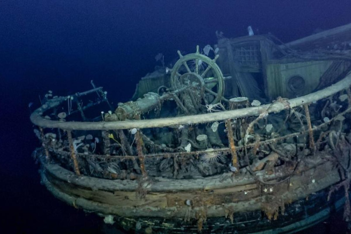 Encuentran el legendario barco Endurance, hundido en la Antártida y atrapado bajo el mar helado durante más de cien años
