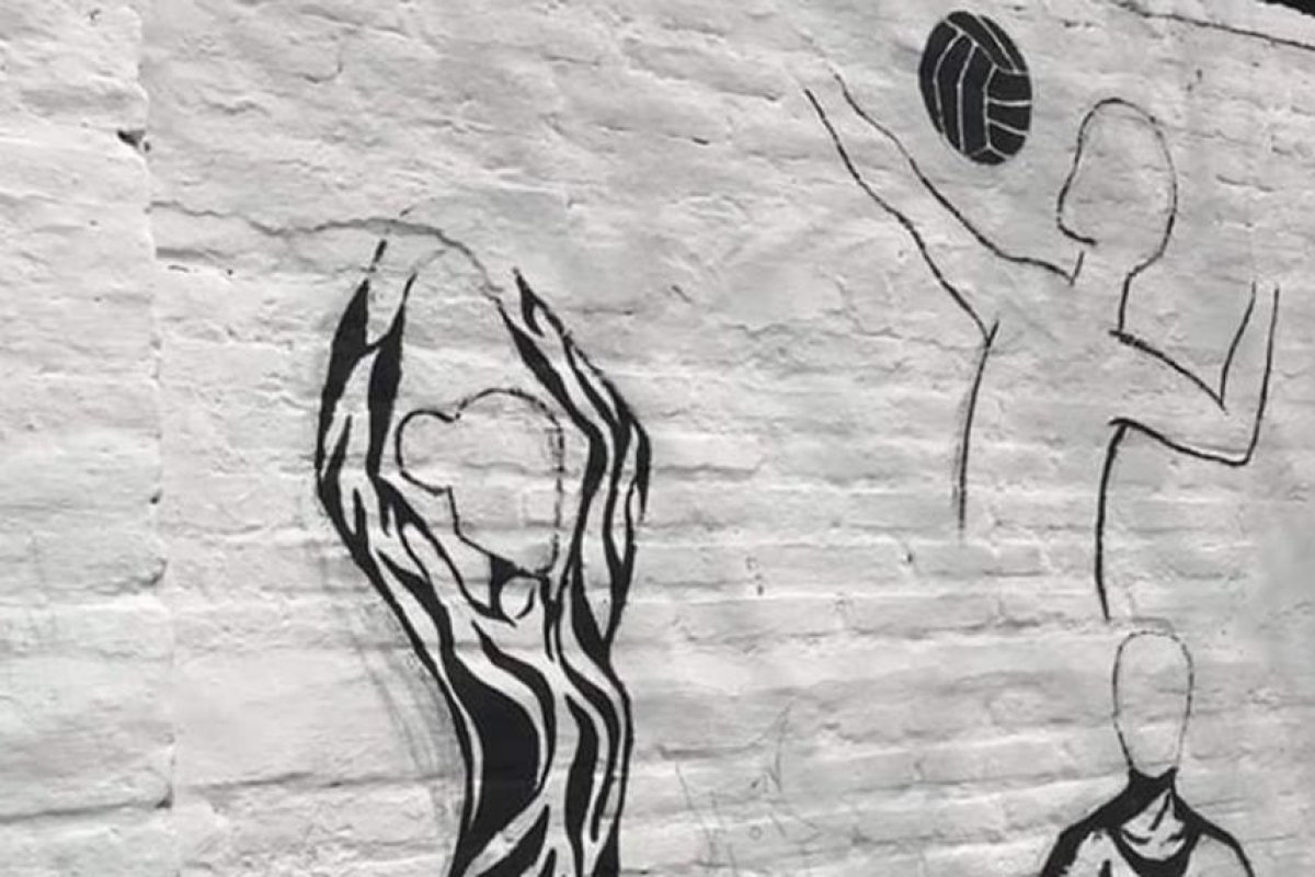 El programa “Cultura en los barrios y murales para mi ciudad” llegó al club Sector El Alto