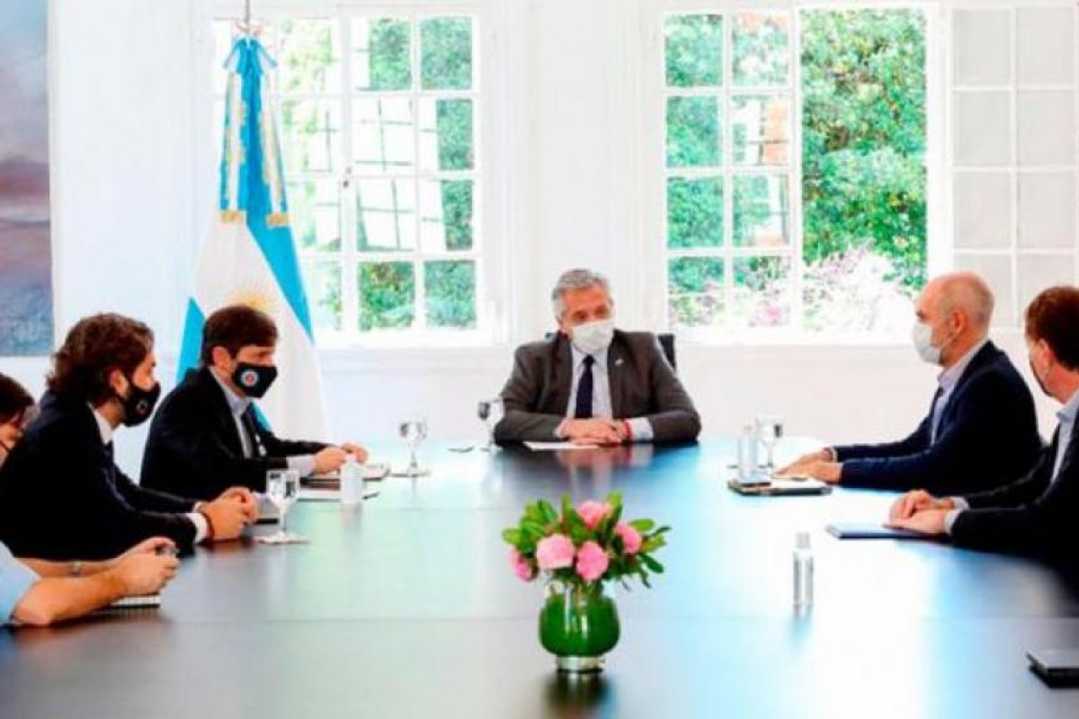 Fernández se reunió con Kicillof y Larreta: ¿el AMBA entra en etapa de distanciamiento?