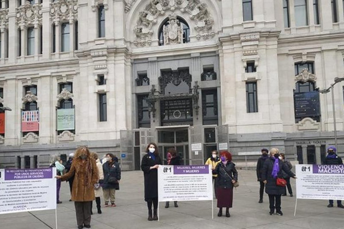 Madrid prohíbe las manifestaciones por el Día de la Mujer por el coronavirus