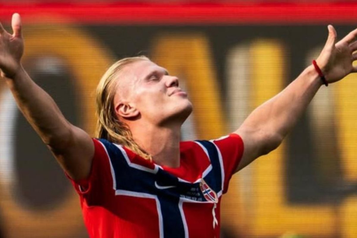 Erling Haaland Celebra Triunfo de Noruega sobre Brasil en Mundial 2026