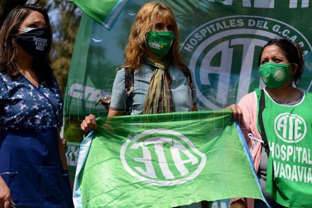 Hospitales porteños: trabajadores de ATE pararán este martes