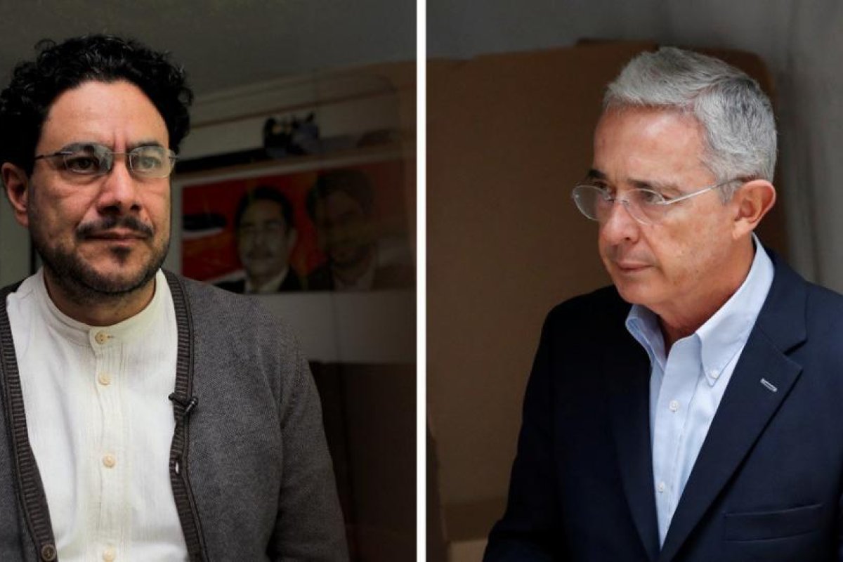 Uribe califica de "paso positivo" la petición de la Fiscalía para cerrar su caso y un senador colombiano responde: "Querrá decir falso positivo"