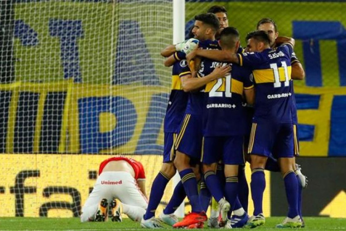 Boca eliminó a Inter en los penales y se instaló en cuartos