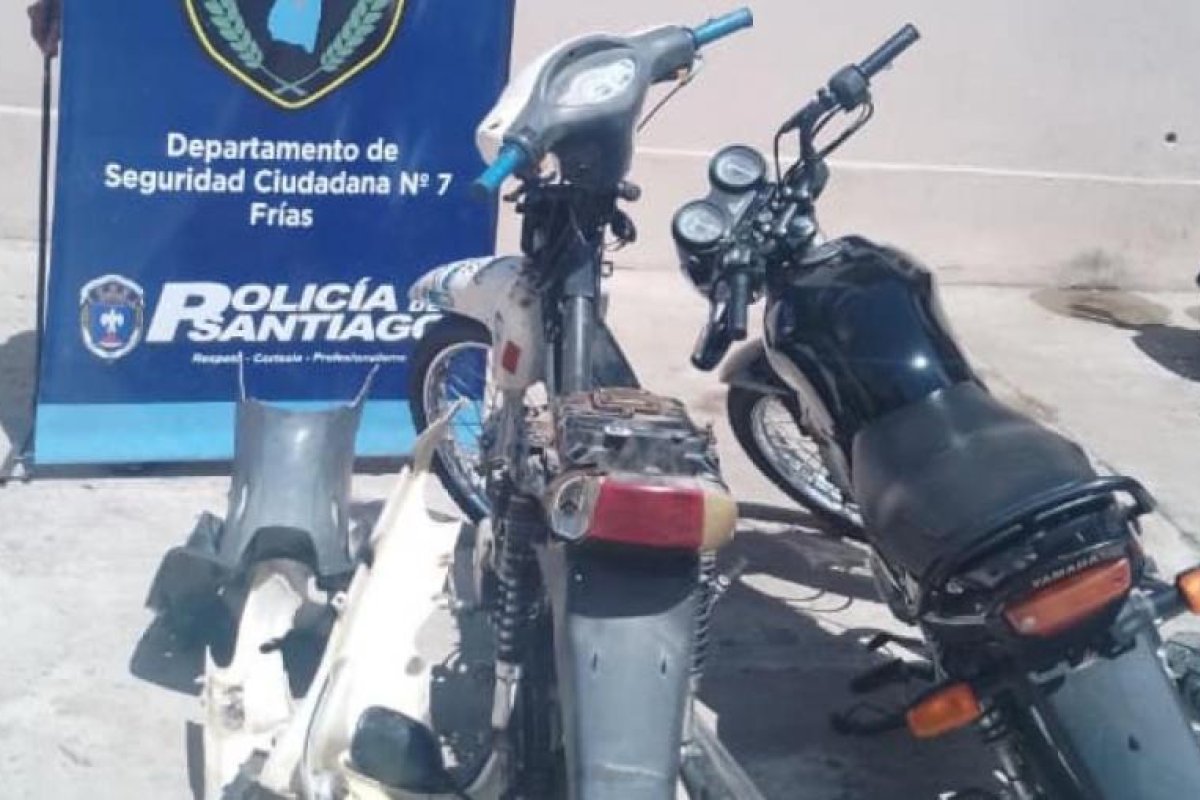 Detención de un sospechoso por el robo de dos motocicletas en la ciudad