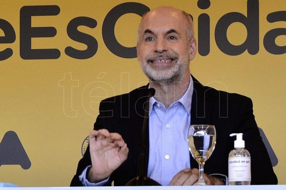 Tras la reunión con el Presidente, Rodríguez Larreta brinda una conferencia de prensa