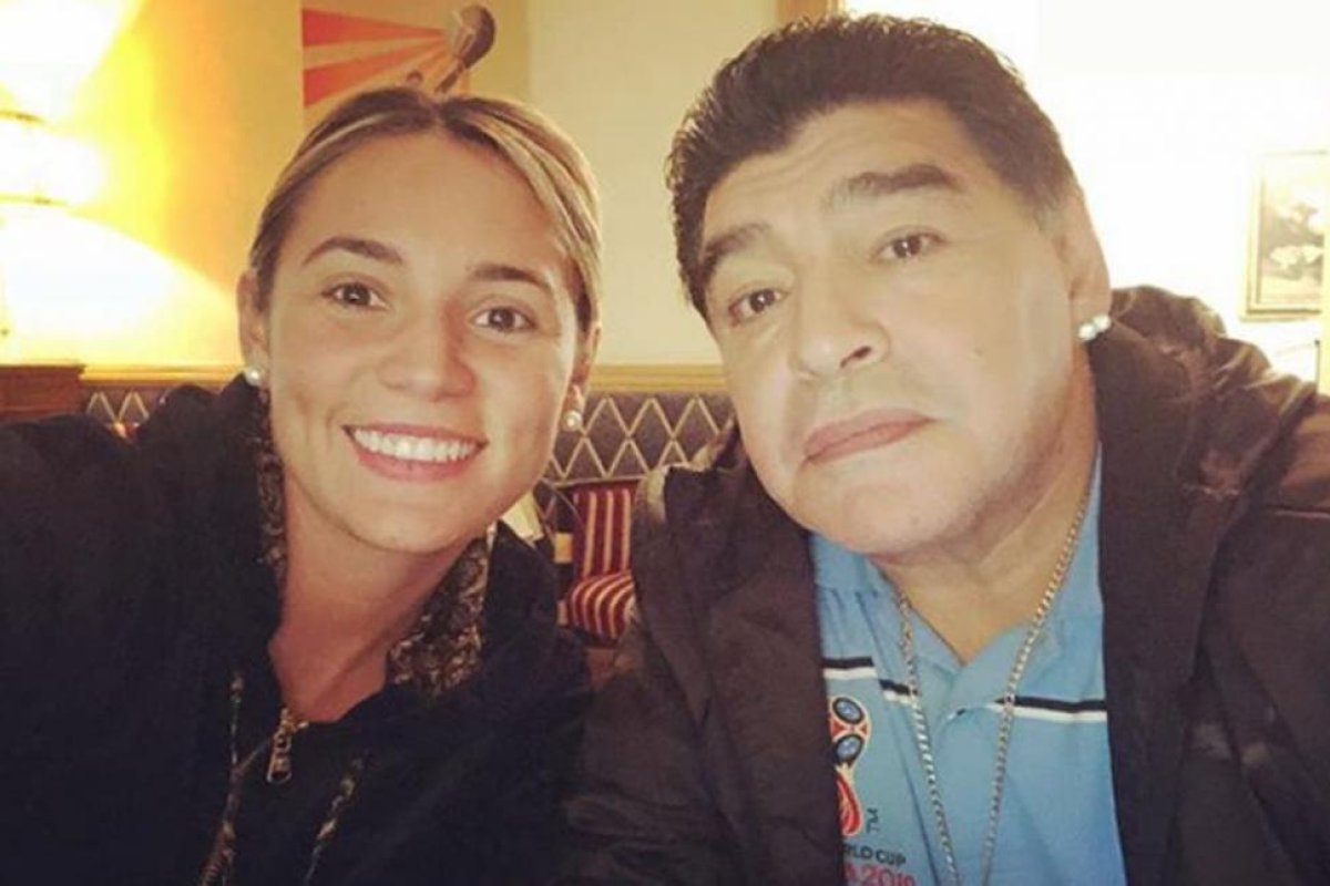 Rocío Oliva: explican por qué no pudo despedir a Diego Maradona en la Casa Rosada