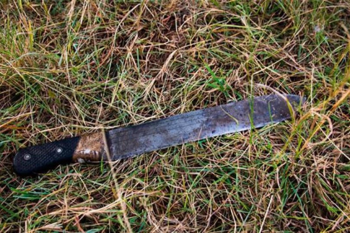Le dio un machetazo en la cabeza a un sujeto y fue detenido