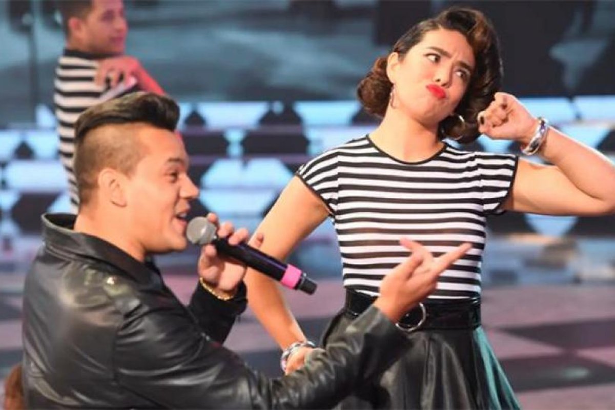Angela Leiva y Brian Lanzelotta brillaron con un tema de Elvis Presley