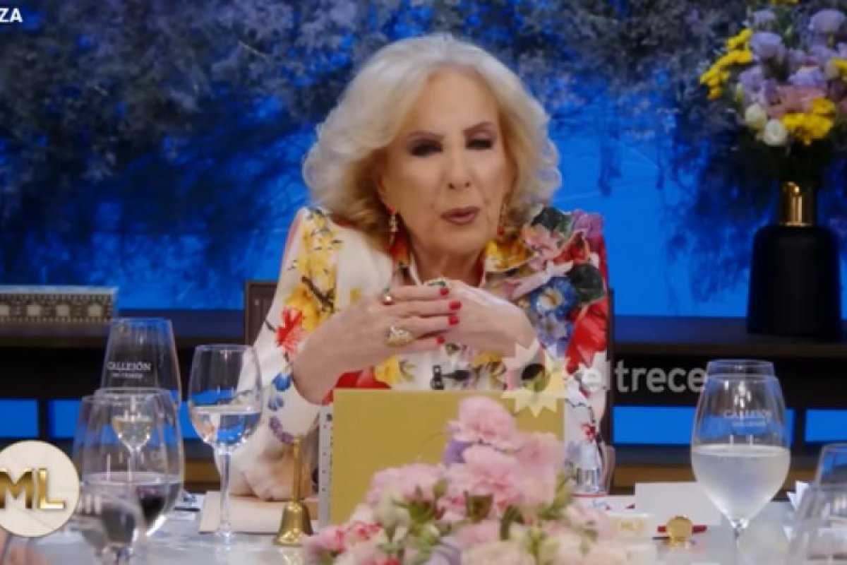 Mirtha Legrand critica a Andrea del Boca en Gran Hermano Generación Dorada