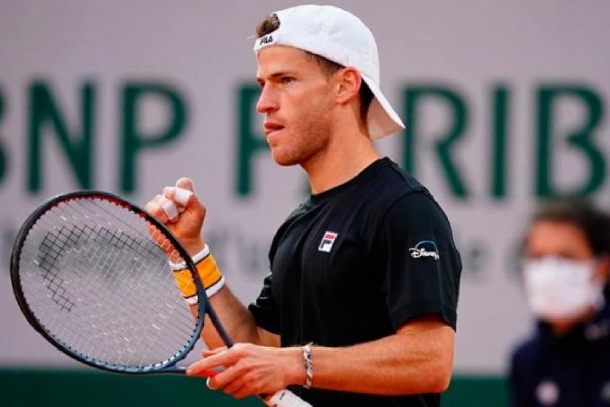 Diego Schwartzman se clasificó a los cuartos de final de Roland Garros
