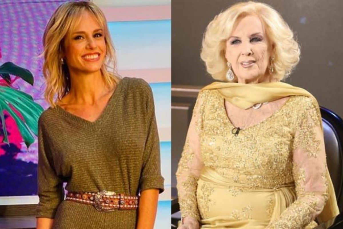 Desafiante mensaje de Mariana Fabbiani "copiando" a Mirtha Legrand