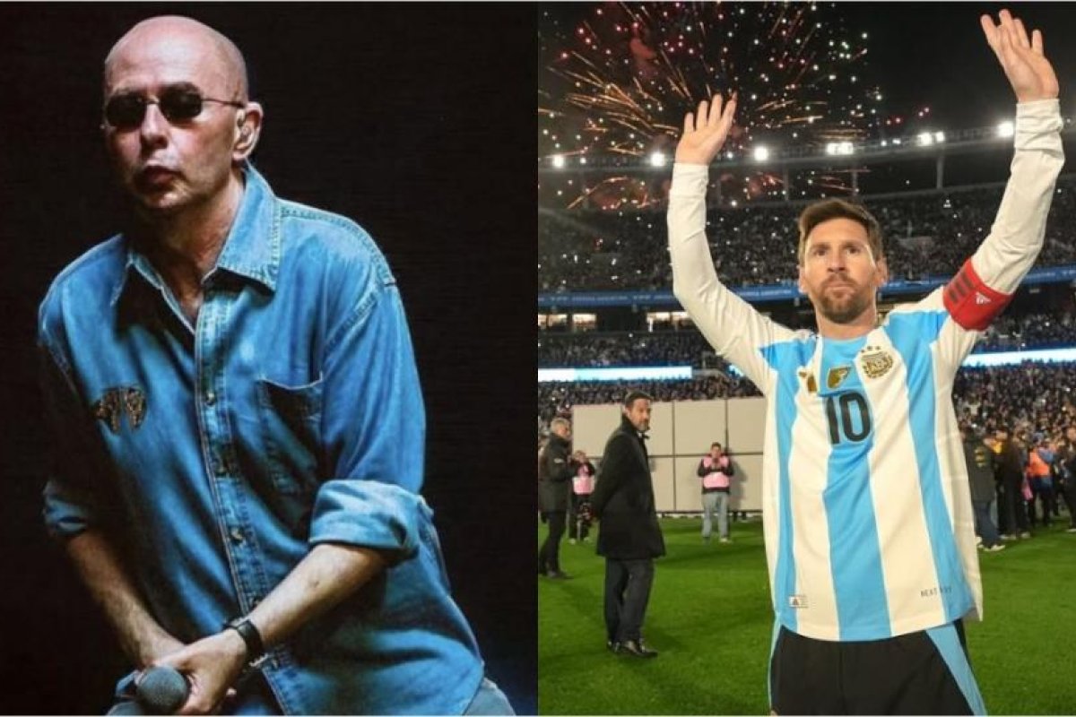 Revelan audio inédito del Indio Solari dirigido a Lionel Messi