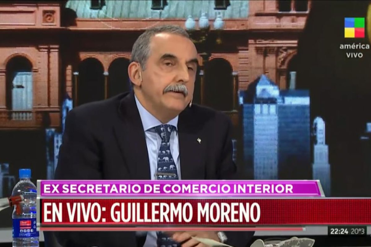 Guillermo Moreno: "Alberto Fernández no es peronista, es socialdemócrata"