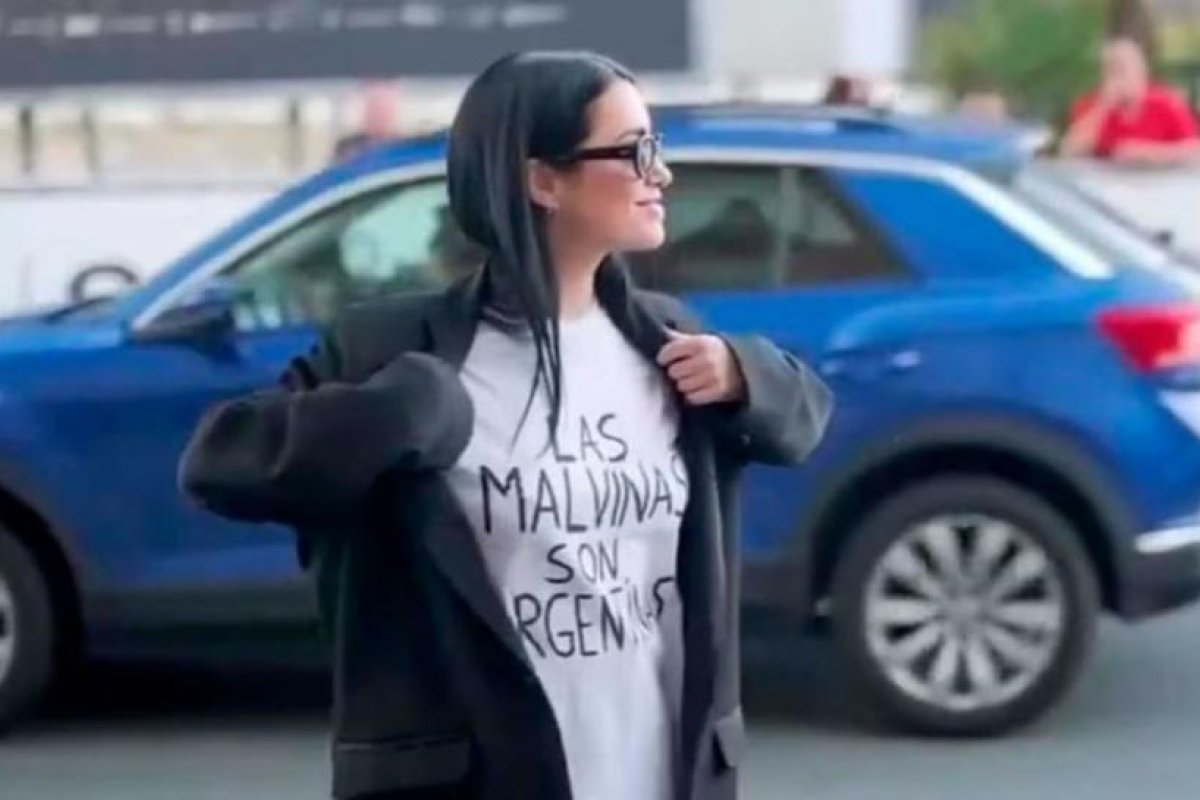 Lali Espósito explica su mensaje sobre Malvinas en el Festival de San Sebastián