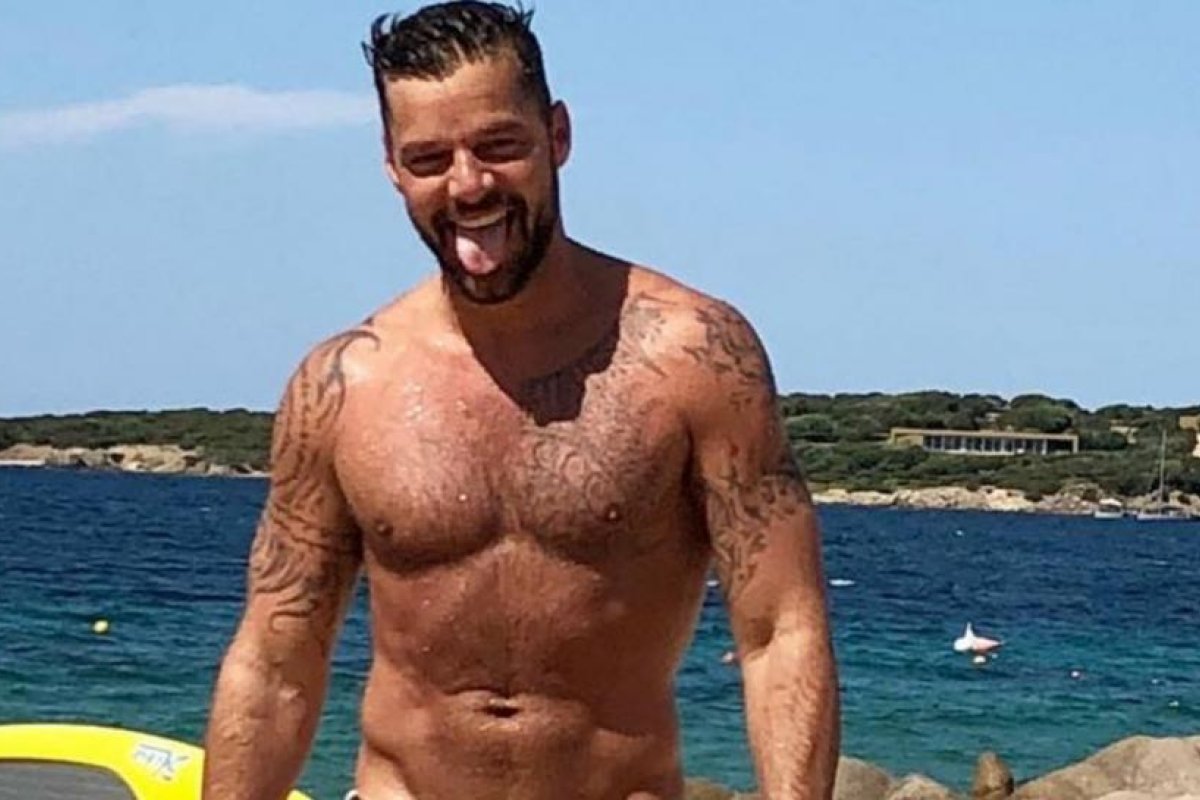 El sugestivo desnudo de Ricky Martin que rompió Internet