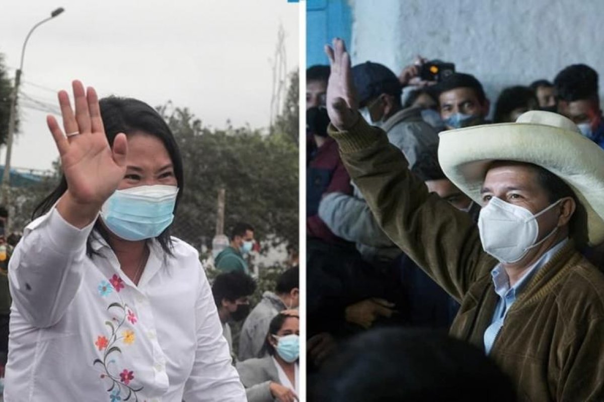 El balotaje de Perú: Fujimori lidera frente a Castillo en el primer avance de resultados