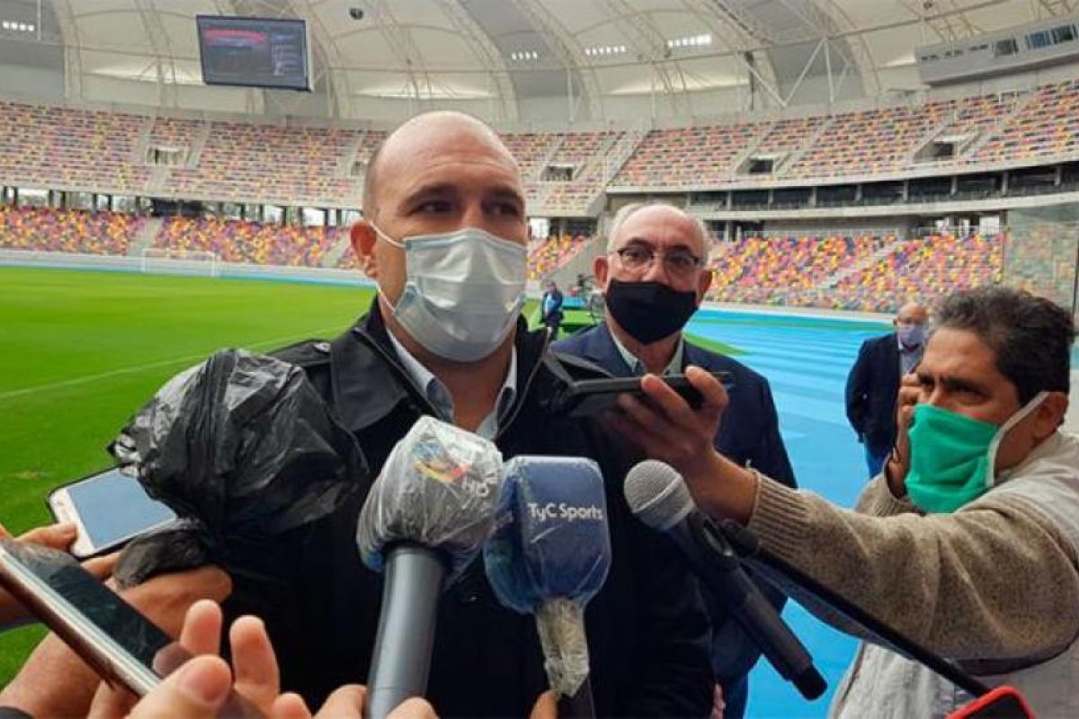 La Conmebol inspeccionó el Único: "Este estadio reúne las condiciones"