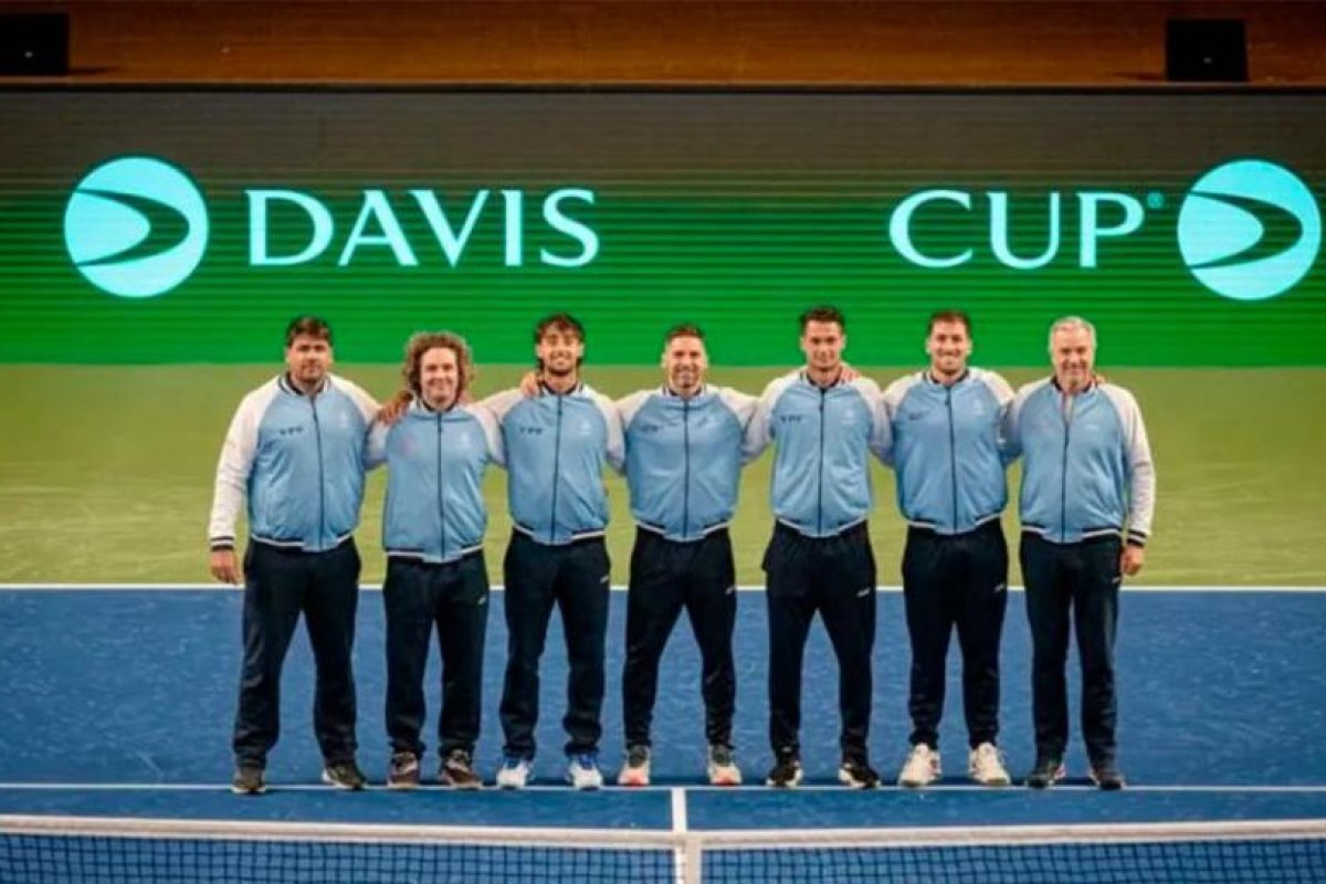 Argentina se prepara para enfrentar a Corea del Sur en la Copa Davis 2026