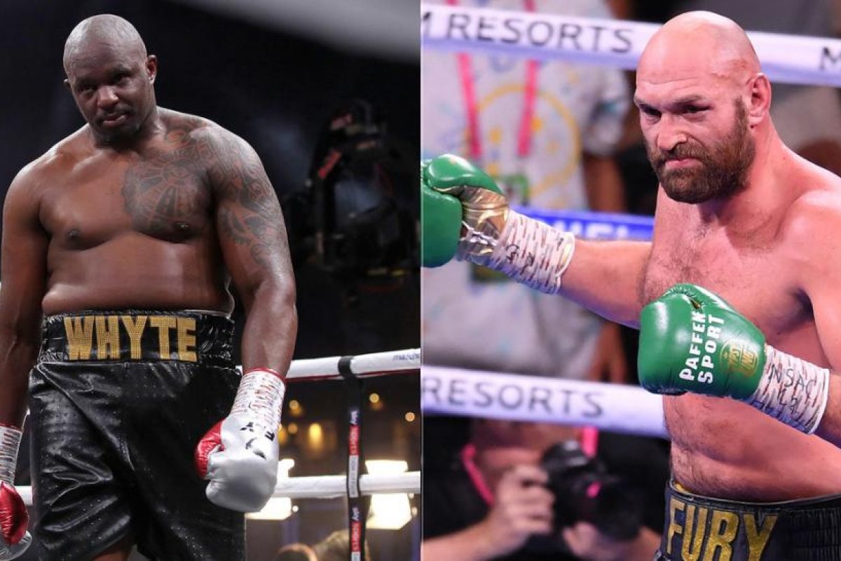 Tyson Fury y Dillian Whyte firman el contrato para su pelea por el título de los pesos pesados