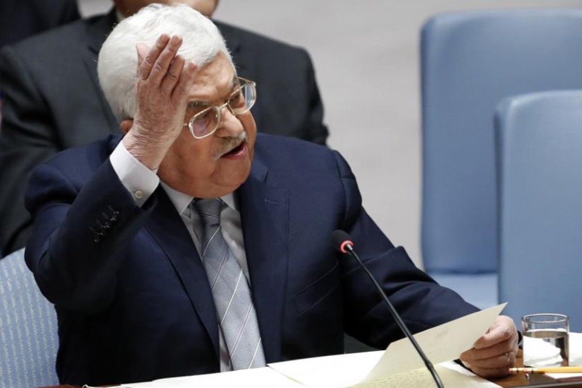 El Presidente palestino acusó a Israel de "terrorismo estatal organizado"