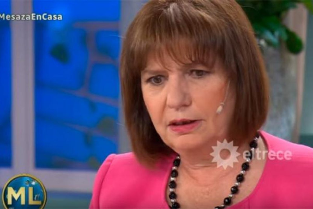 Patricia Bullrich hizo autocrítica por su militancia en la JP: "Yo no pertenecí a Montoneros"