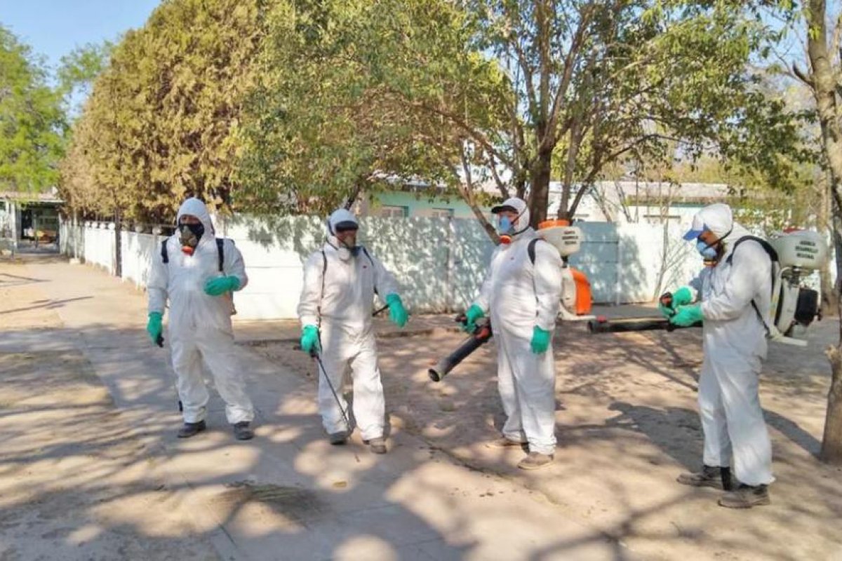 Vinará: La Agencia de Desarrollo Regional realizó fumigaciones en la localidad