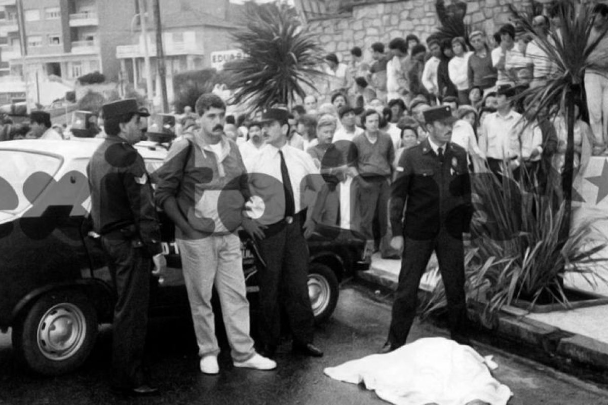 La historia detrás de las fotos de Alberto Olmedo muerto