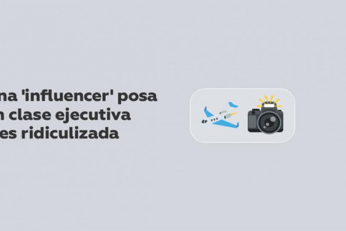 FOTOS: Una 'influencer' posa para Instagram en clase ejecutiva y es ridiculizada al descubrirse que volaba en económica