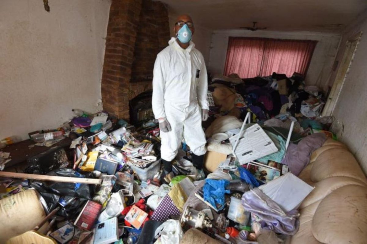 El increíble antes y después de la casa de un acumulador que fue renovada