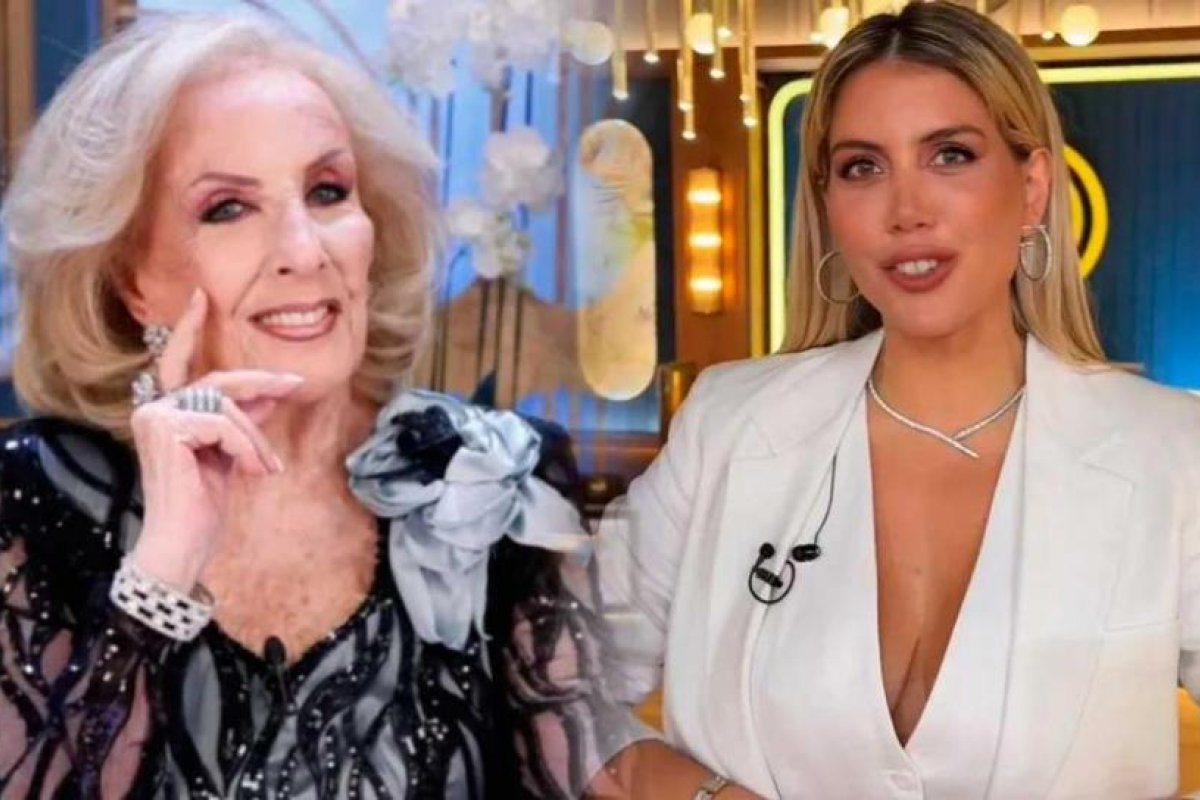 Mirtha Legrand y Wanda Nara: El Duelo de Rating en Televisión Argentina