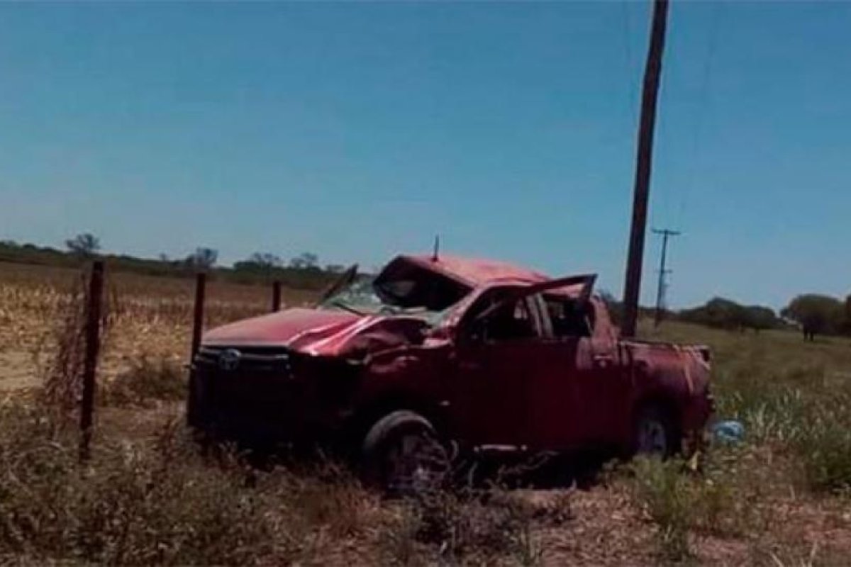 Una médica protagonizó un violento vuelco en su camioneta sobre ruta 92